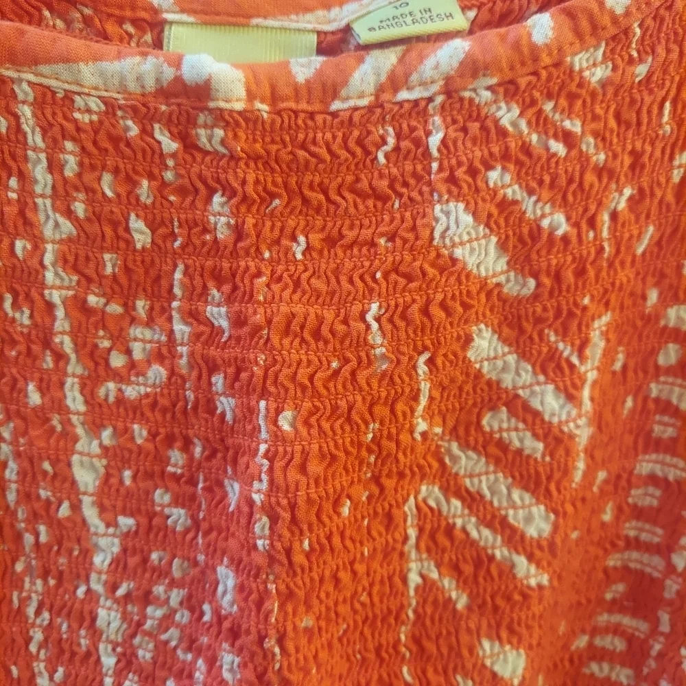 Mudd Girls Size 10 Tube Top Style Dress with Adjustable Straps/Aztec Print
